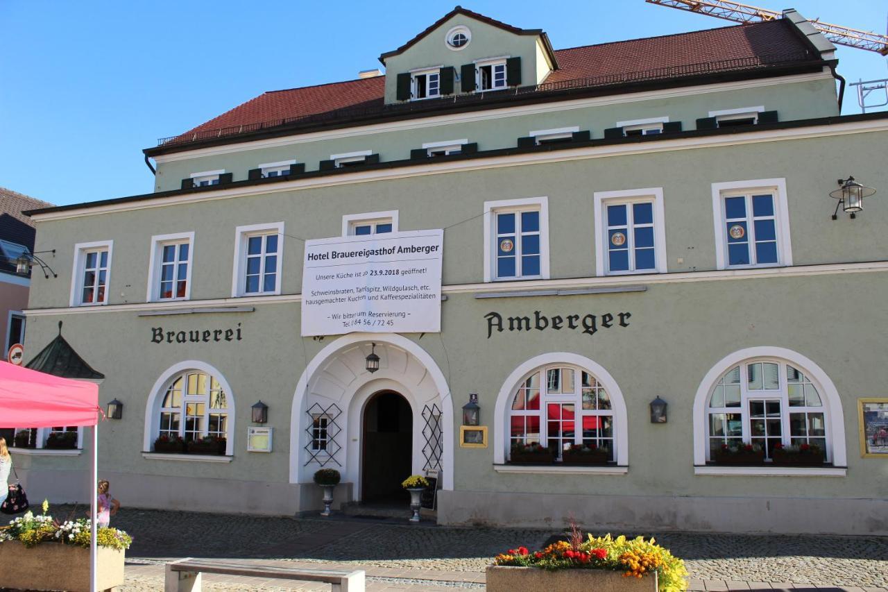 Hotel Brauereigasthof Amberger Kosching Exteriér fotografie